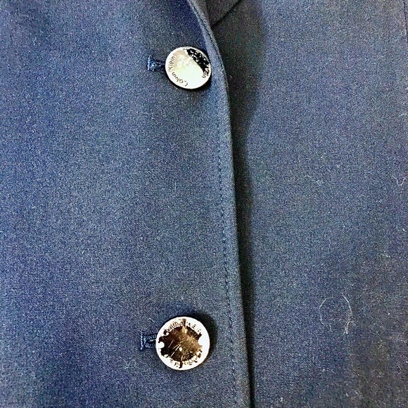 CK Classic Navy Pant Suit Size 14 - Picture 5 of 6